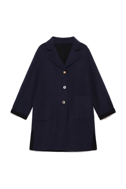 Maliparmi CAPPOTTO DOUBLE WOOL Blu JB540220276 Maliparmi CAPPOTTO DOUBLE WOOL Blu JB540220276