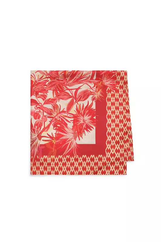 Malìparmi COLLECTION PRINT SCARF 90X90 Red IR002331032