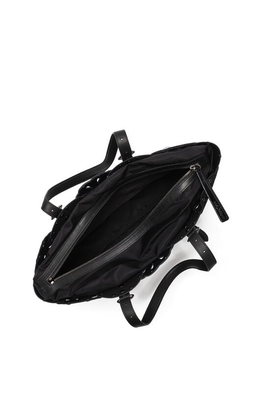 Maliparmi FLOWER TOTE LEATHER BLOOM Nero BH031001574 Maliparmi FLOWER TOTE LEATHER BLOOM Nero BH031001574