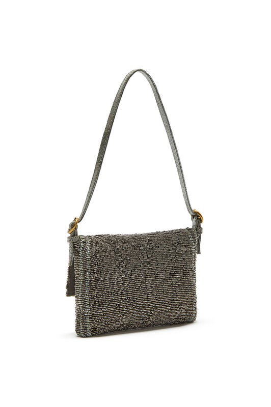 Maliparmi BORSA PICCOLA A SPALLA ICONIC BEADS Old Silver BF000591242 Maliparmi BORSA PICCOLA A SPALLA ICONIC BEADS Old Silver BF000591242