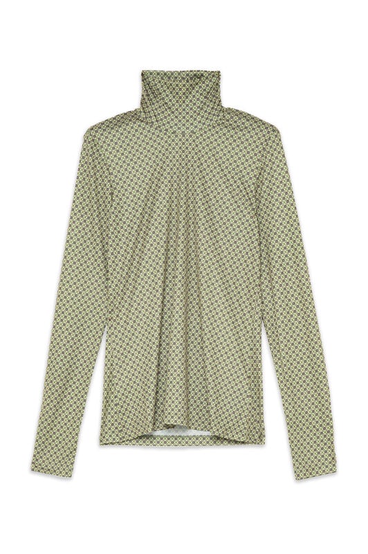 Maliparmi PRINT JERSEY-T-SHIRT Green JK025570654 Maliparmi PRINT JERSEY-T-SHIRT Green JK025570654