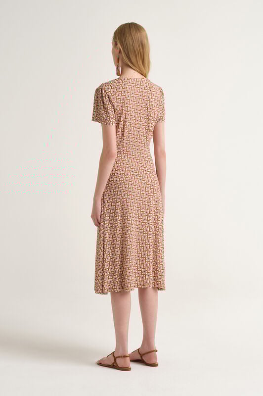 Malìparmi MINI MOULINÉ ROBE Marron JF679770675