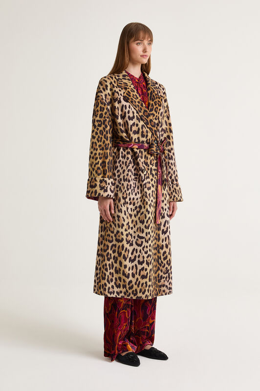 Maliparmi DOUBLE TROUBLE OVERCOAT Bordeaux JB538820292