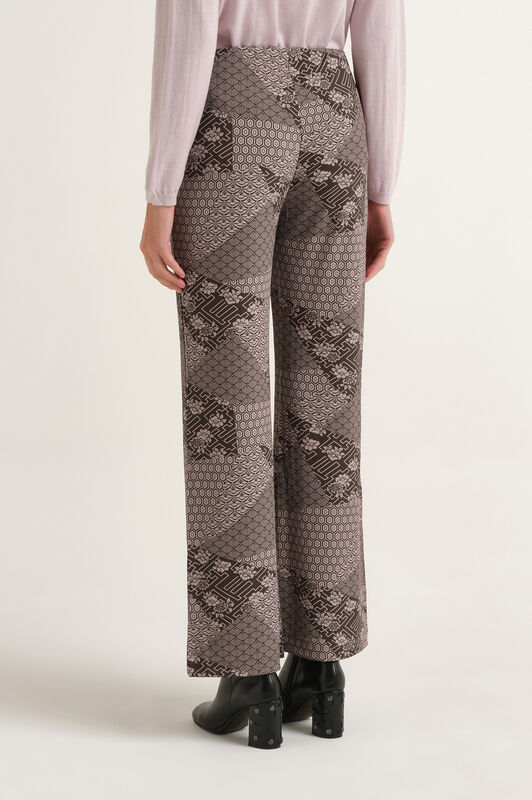 Maliparmi MOSAIC KIMONO TROUSER Grey JH400970679