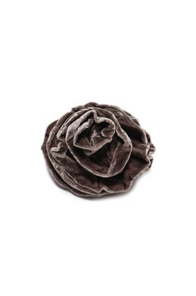 Maliparmi VELVET FLOW BROOCH Cool Brown TS013062026
