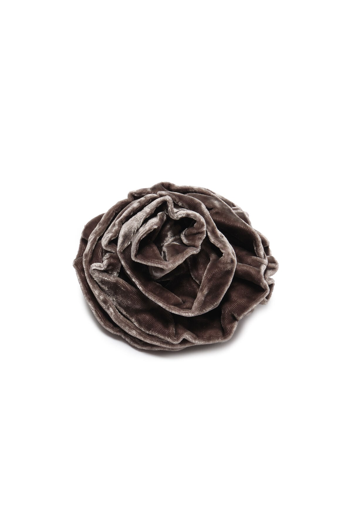 Maliparmi VELVET FLOW BROOCH Cool Brown TS013062026 Maliparmi VELVET FLOW BROOCH Cool Brown TS013062026