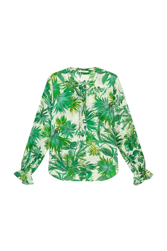 Malìparmi BOTANICAL JUNGLE CAMISA Verde JM558350663 Malìparmi BOTANICAL JUNGLE CAMISA Verde JM558350663