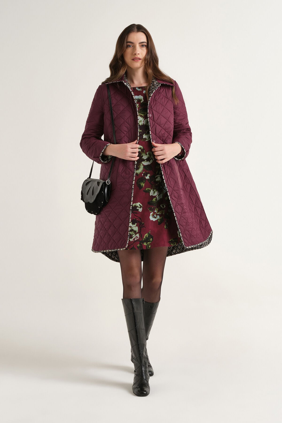 Maliparmi CAPPOTTO GEOMETRIC JACQUARD Grigio JB540150678 Maliparmi CAPPOTTO GEOMETRIC JACQUARD Grigio JB540150678