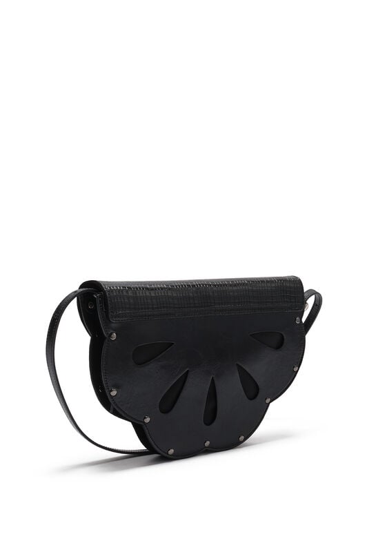Maliparmi TRACOLLA PICCOLA LEATHER BLOOM Nero BB016301574 Maliparmi TRACOLLA PICCOLA LEATHER BLOOM Nero BB016301574