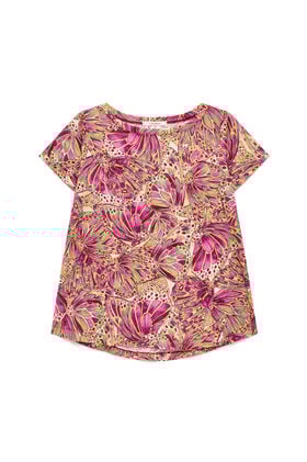 Malìparmi SUMMER NOMADE PRINTS T-SHIRT Yellow JK029570673