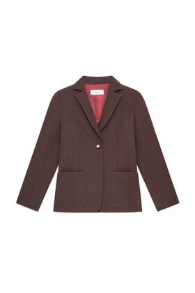 Maliparmi SLEEK MATTE BLAZER Marrón Frío JD645550689 Maliparmi SLEEK MATTE BLAZER Marrón Frío JD645550689