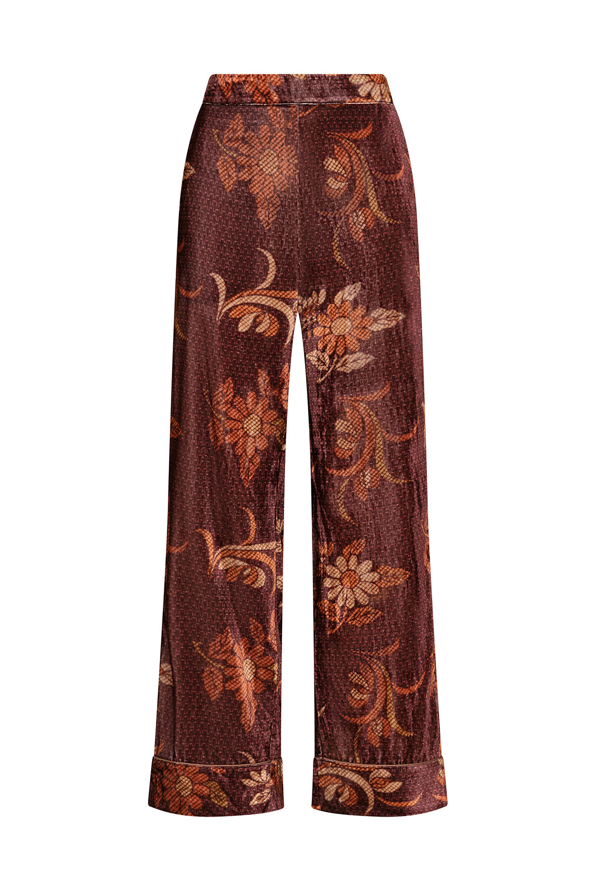 Maliparmi COLLECTION PRINT TROUSER Orange JH808961058 Maliparmi COLLECTION PRINT TROUSER Orange JH808961058