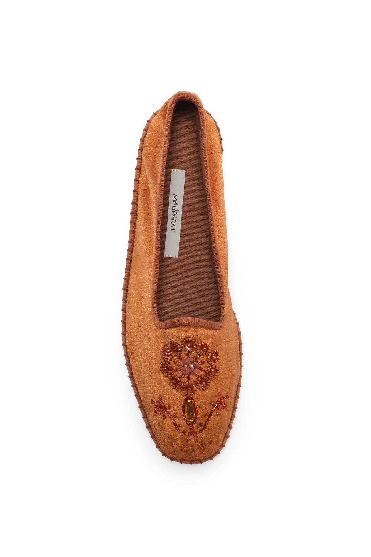 Malìparmi THE PRECIOUS VELVET BABOUCHE-BIJOUX Amber SB007861039