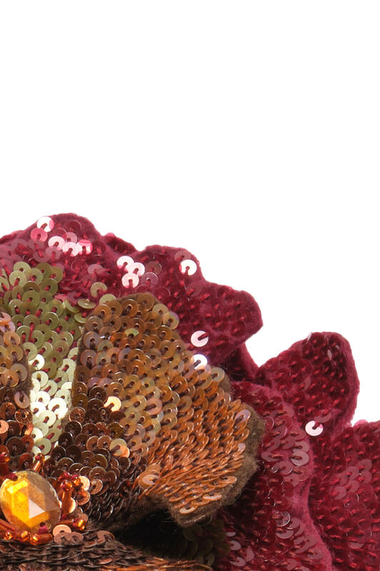 Maliparmi RADIANT FLORA BROOCH Leather TS012995163