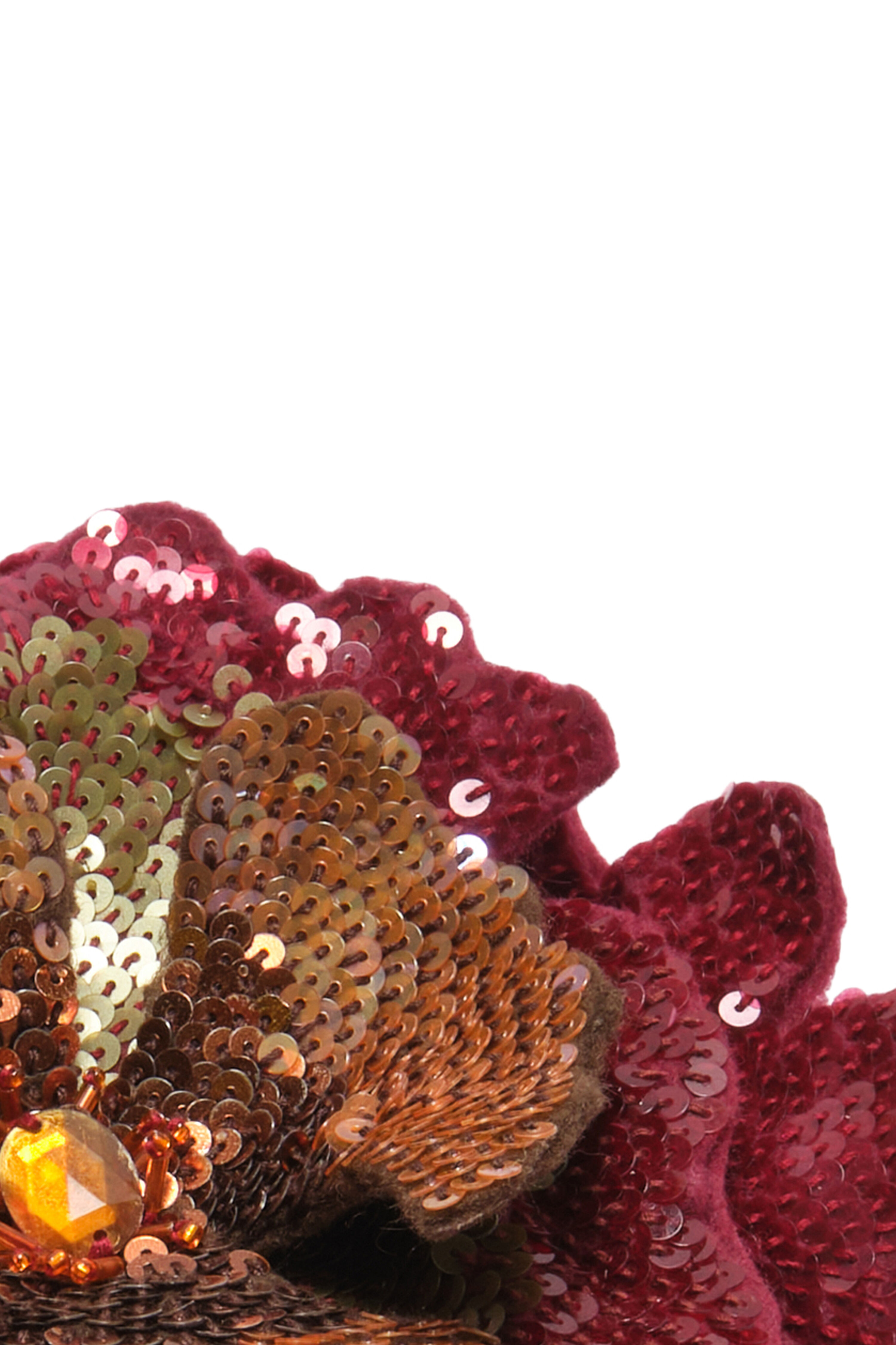 Maliparmi RADIANT FLORA BROOCH Leather TS012995163