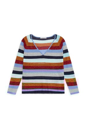 Malìparmi VISCOSE FLUID SWEATER Light Blue JQ512177100