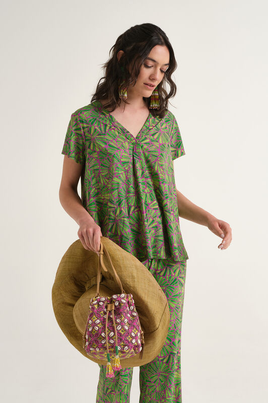 Malìparmi SHELL T-SHIRT Violett JK027970672