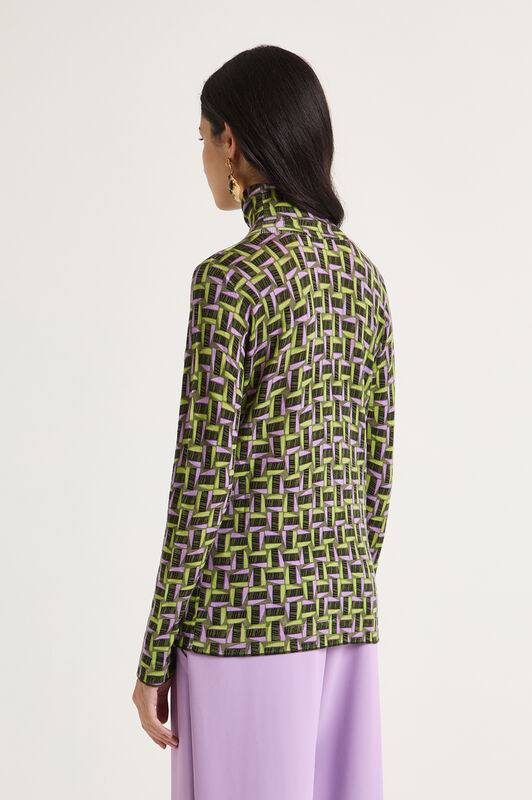 Maliparmi PRINTED KNIT KNITWEAR Green JQ510478200