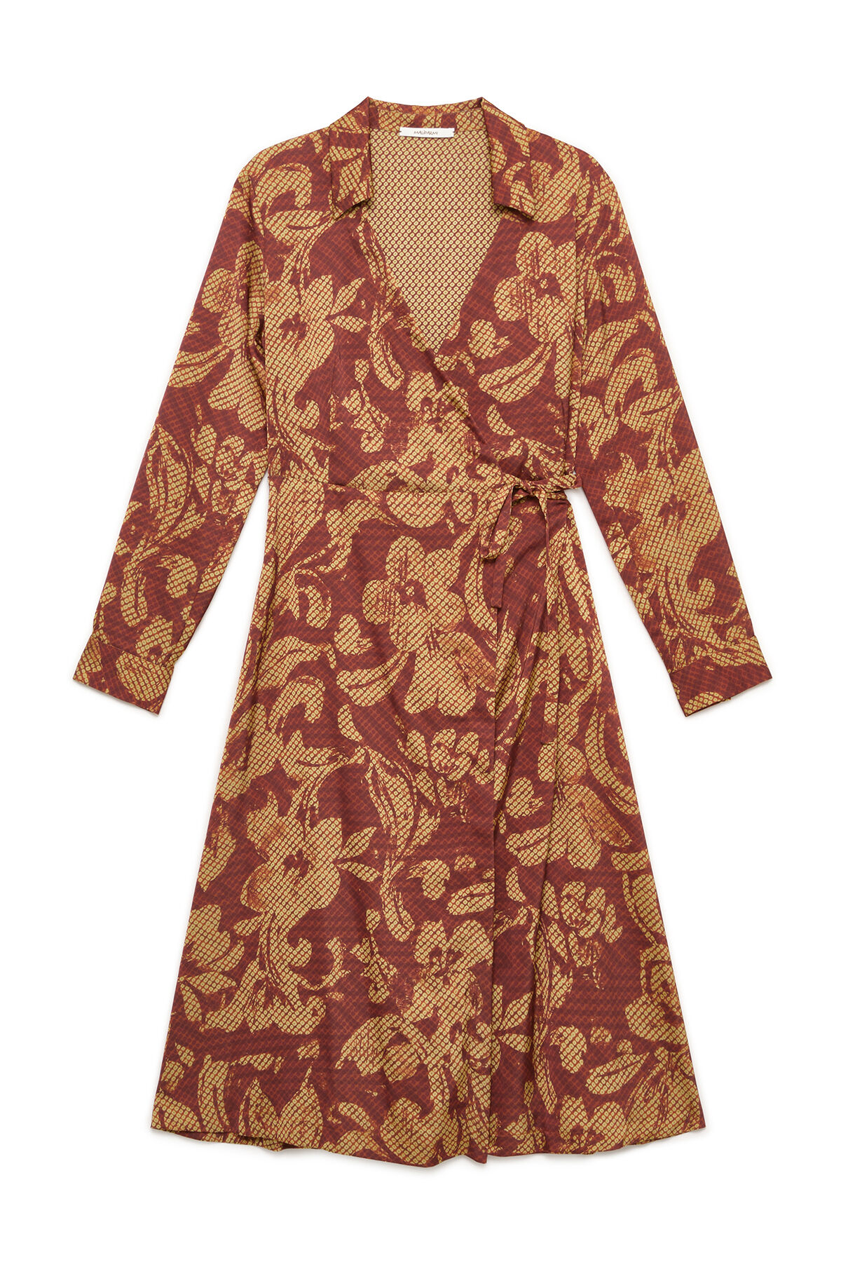 Maliparmi SWEET FOLIAGE DRESS Red JF673150688 Maliparmi SWEET FOLIAGE DRESS Red JF673150688