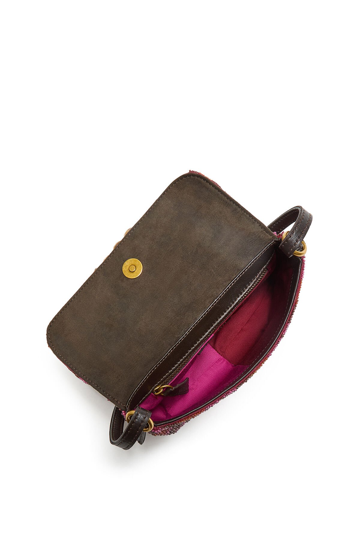 Maliparmi BORSA PICCOLA A SPALLA DIAMONDS OF LIGHT Rosso BF001191243