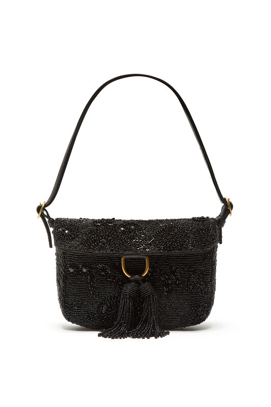 Maliparmi BORSA PICCOLA A SPALLA NOCTURNAL ROSE Nero BF001391245