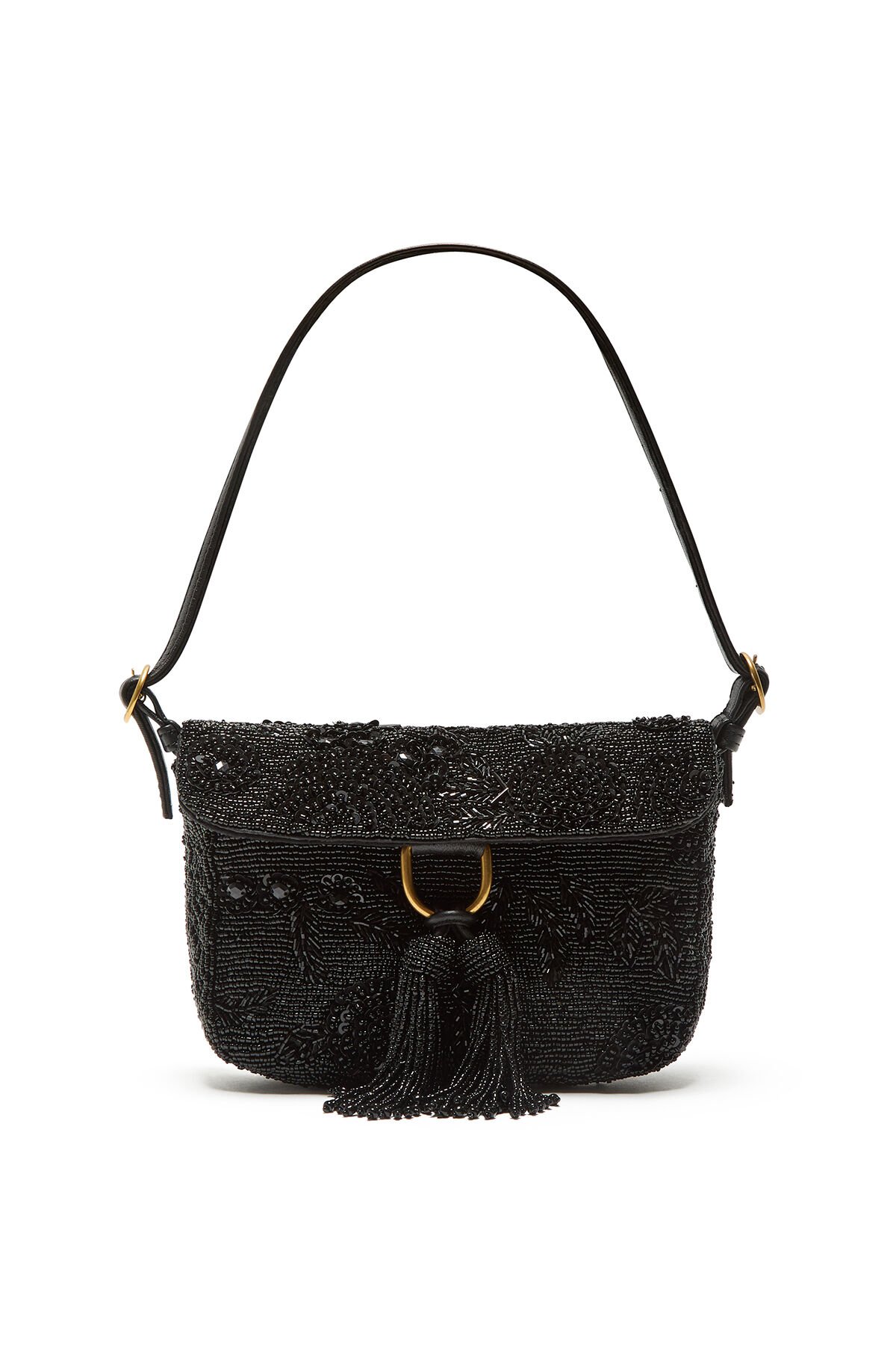 Maliparmi BORSA PICCOLA A SPALLA NOCTURNAL ROSE Nero BF001391245