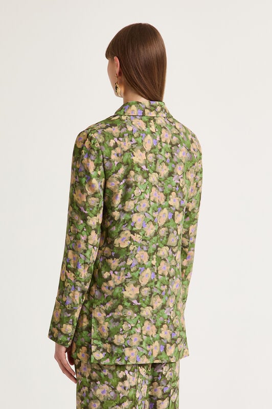 Maliparmi FLORAL SYMPHONY JACKET Green JD647750651 Maliparmi FLORAL SYMPHONY JACKET Green JD647750651