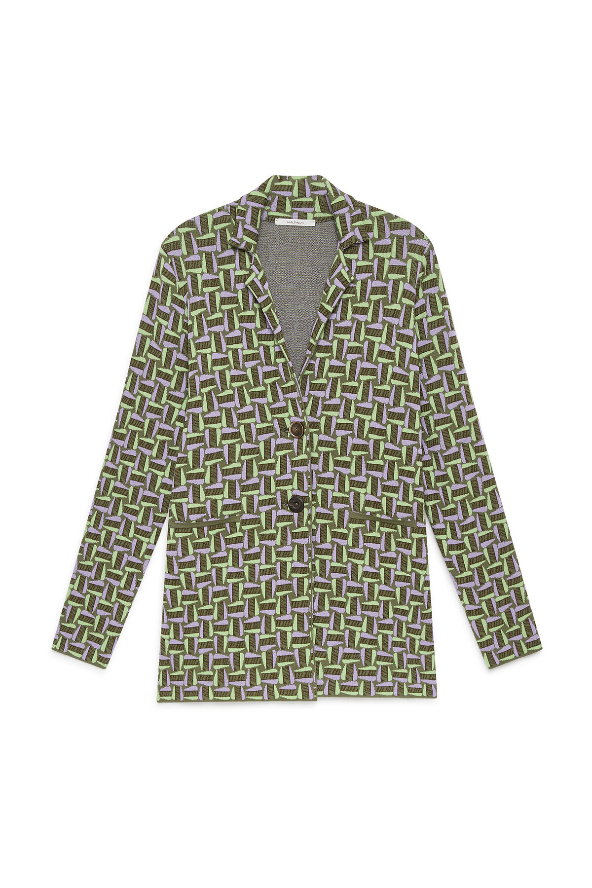 Maliparmi NEW JACQUARD JACKE Grün JD647678208 Maliparmi NEW JACQUARD JACKE Grün JD647678208