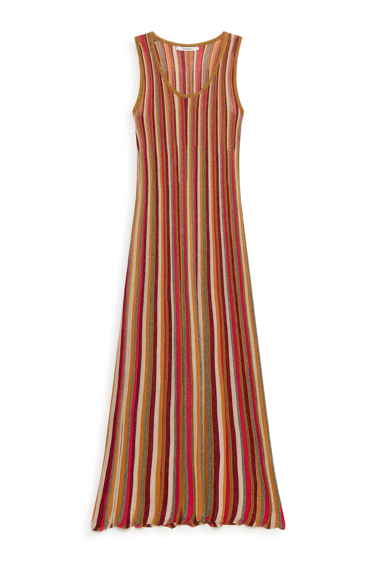 Malìparmi FLEXAGE STRIPES ROBE Rouille JF951378211