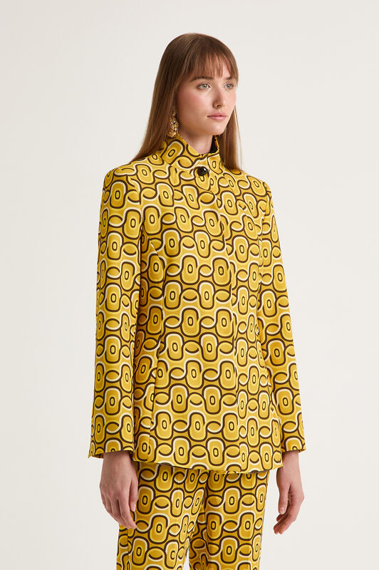 Maliparmi ROLLING CHAIN JACKET Yellow JD647260169