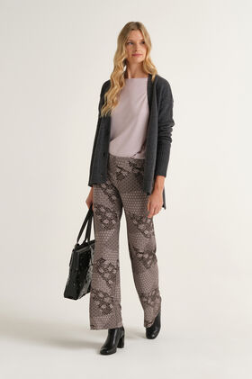 Maliparmi MOSAIC KIMONO TROUSER Grey JH400970679
