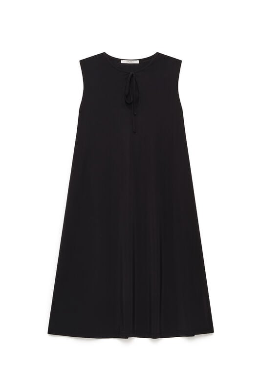 Malìparmi SOFT JERSEY DRESS Black JF671770210
