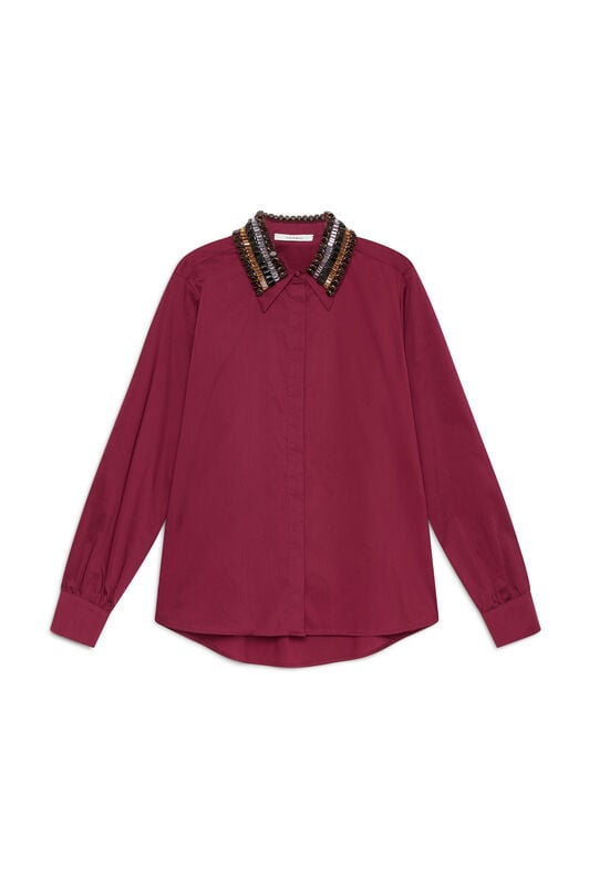 Maliparmi SPARKLE POPELINE SHIRT Must JM556415214 Maliparmi SPARKLE POPELINE SHIRT Must JM556415214