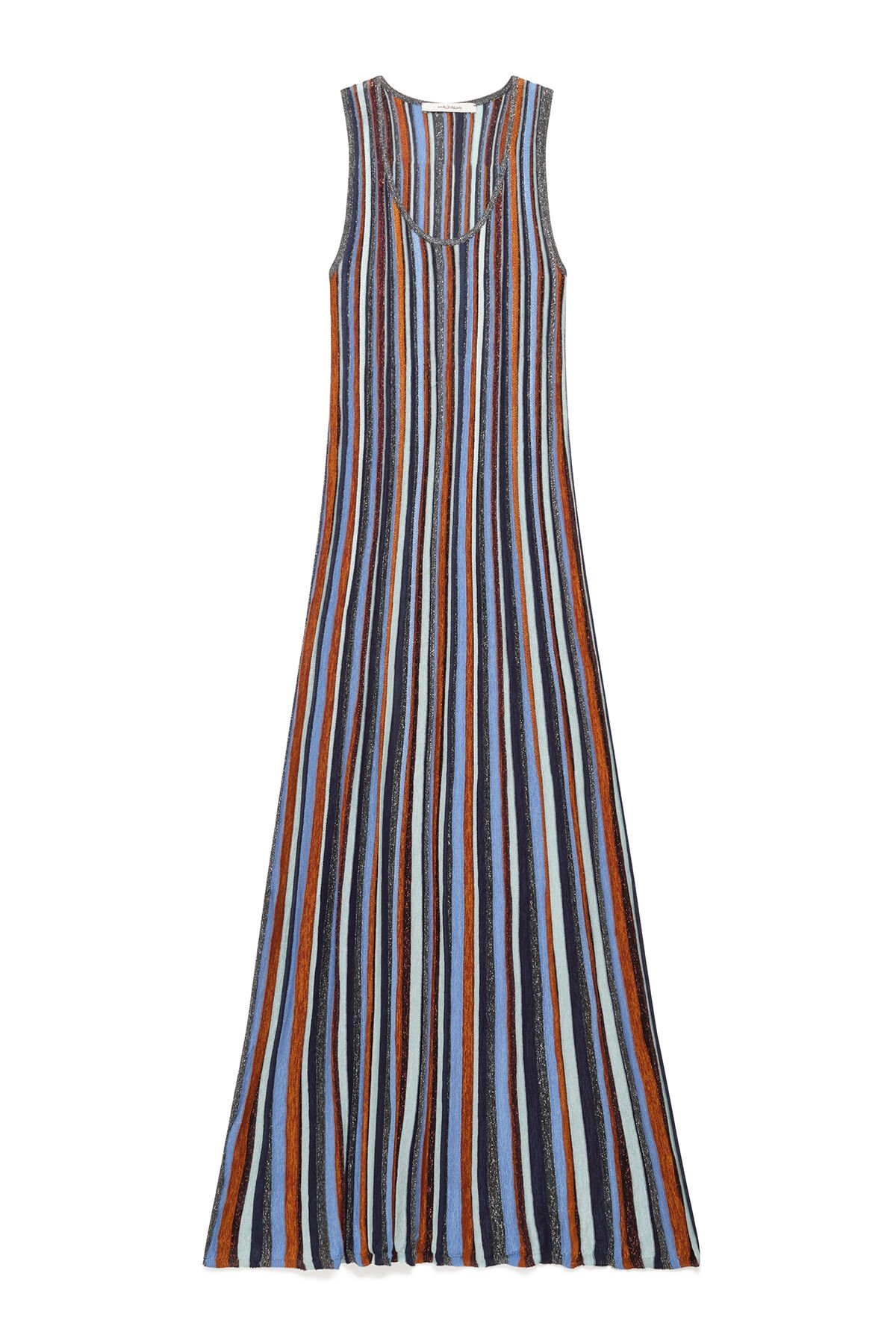 Malìparmi FLEXAGE STRIPES DRESS Light Blue JF951378211