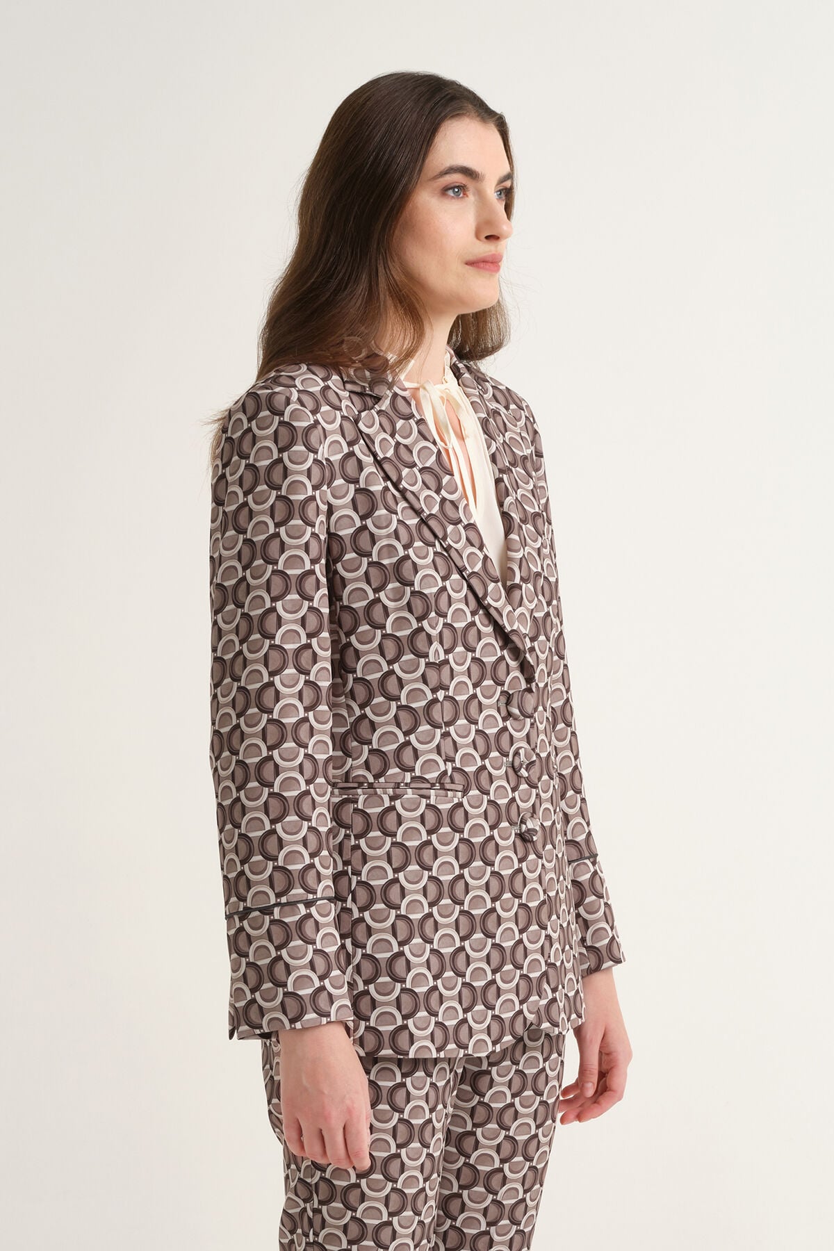 Maliparmi GRAPHIC ORBIT BLAZER Grey JD648950687 Maliparmi GRAPHIC ORBIT BLAZER Grey JD648950687