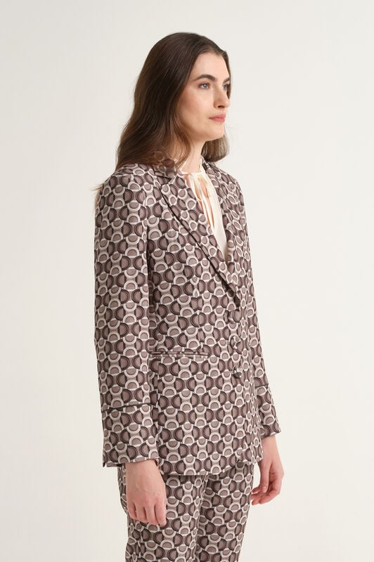 Maliparmi GRAPHIC ORBIT BLAZER Grey JD648950687 Maliparmi GRAPHIC ORBIT BLAZER Grey JD648950687