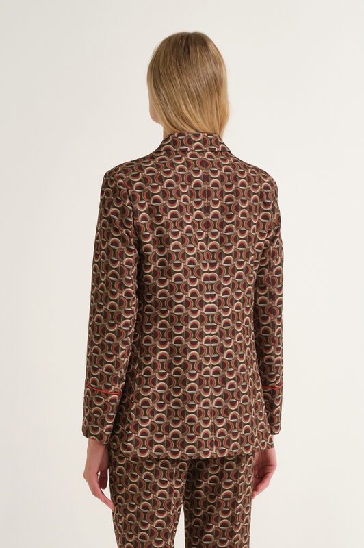 Maliparmi GRAPHIC ORBIT BLAZER Green JD648950687