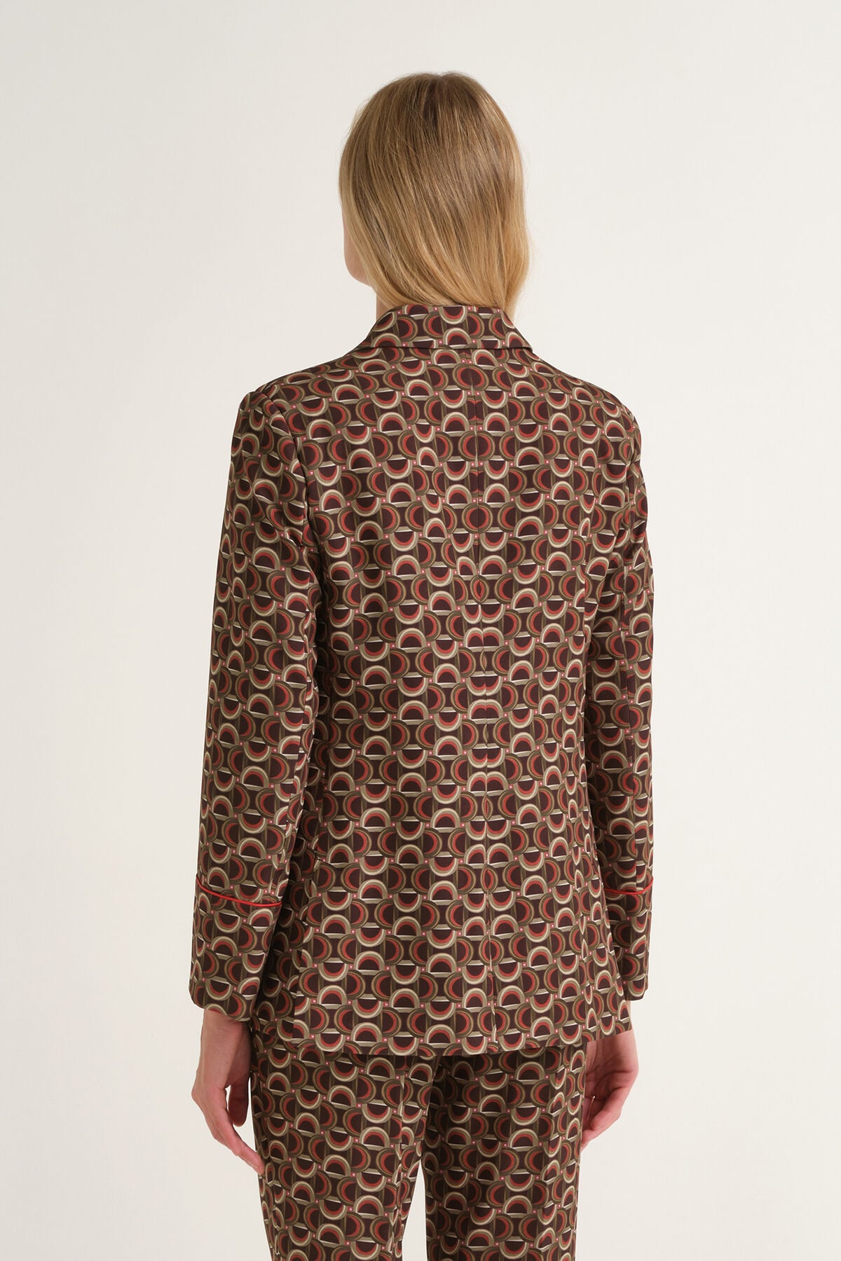 Maliparmi GRAPHIC ORBIT BLAZER Green JD648950687