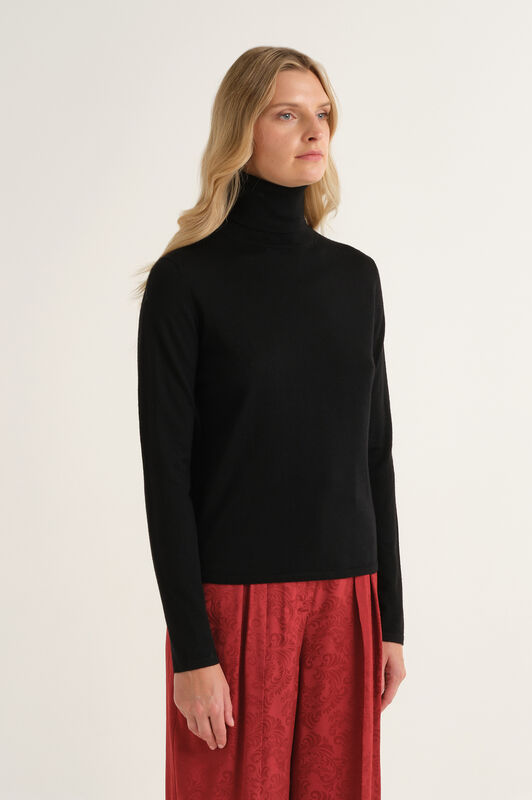 Maliparmi MAGLIA COLOURS OF THE WORLD Nero JQ512374230 Maliparmi MAGLIA COLOURS OF THE WORLD Nero JQ512374230
