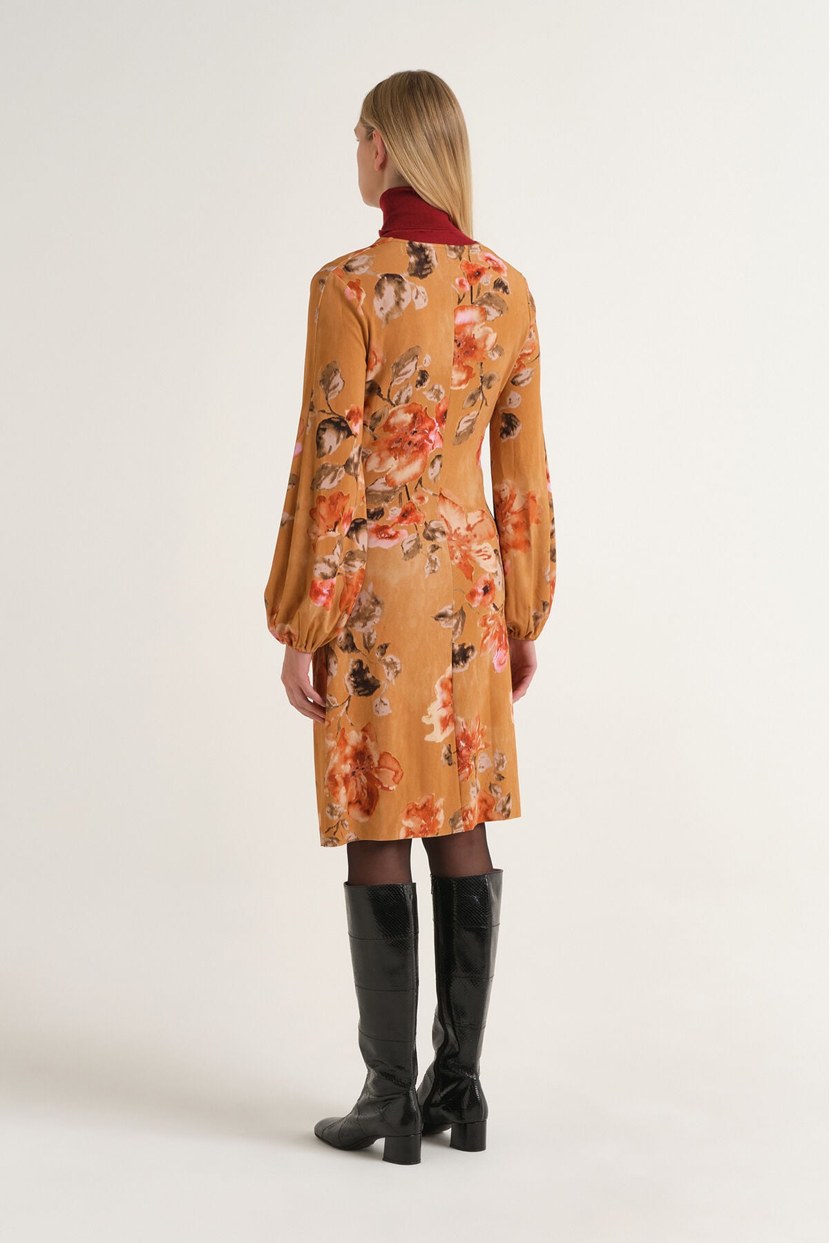 Maliparmi FROSTED BLOSSOM DRESS Leather JF680370680