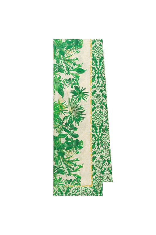 Malìparmi COLLECTION PRINT STOLE 210X70 Green IB034131032