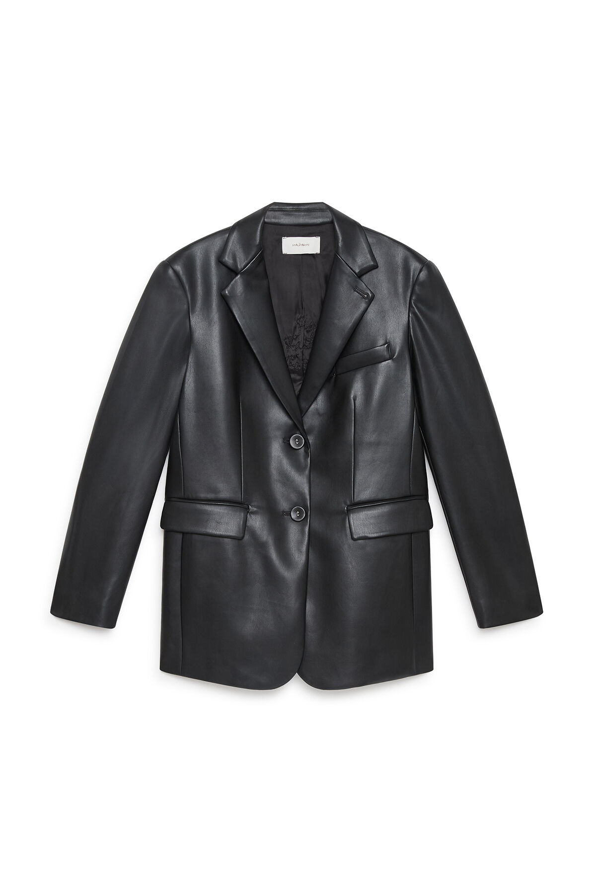 ECO LEATHER LOOK JACKET in Black for women | Malìparmi®
