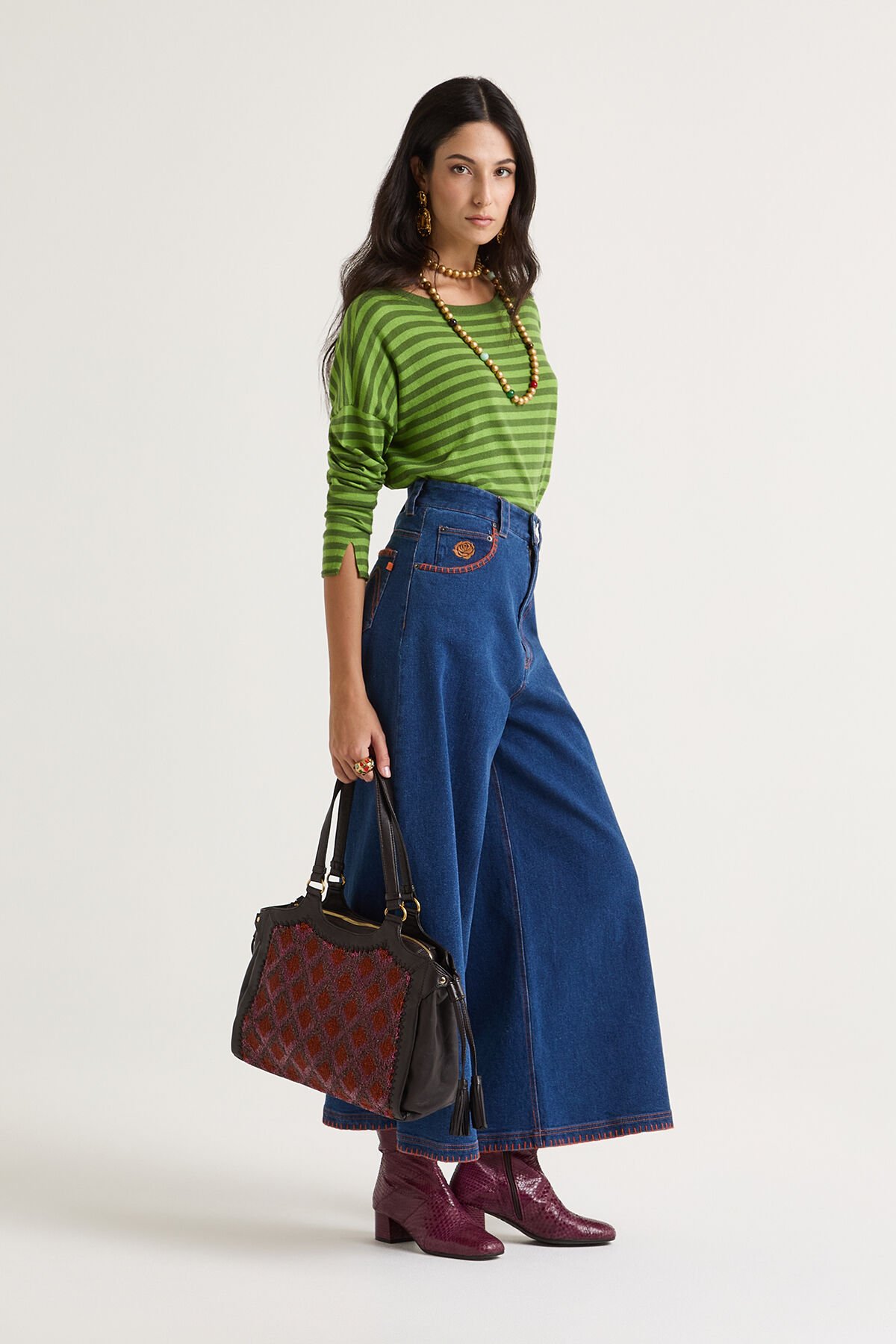 Maliparmi SOFT TOUCH KNITWEAR Green JQ504470538