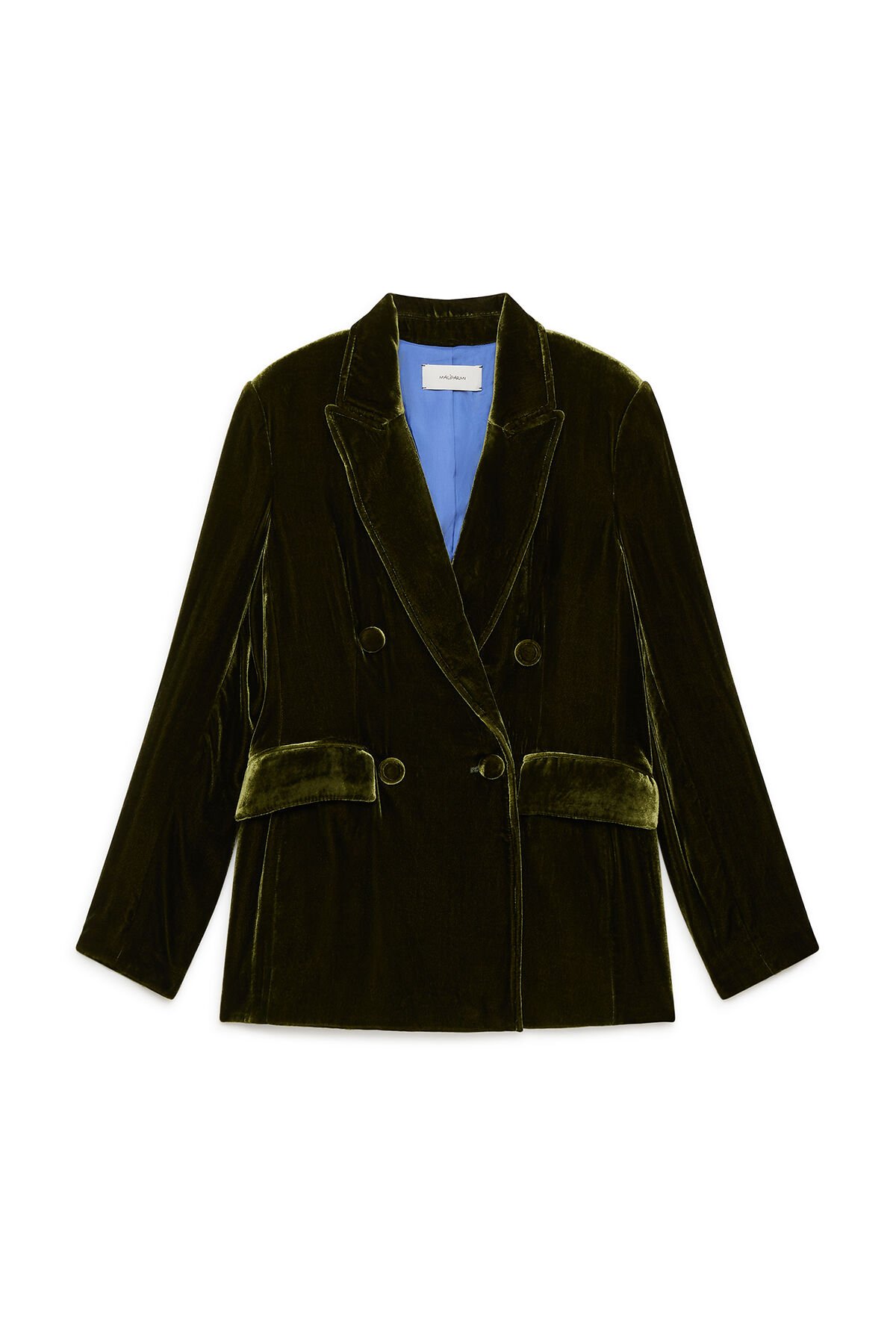 Maliparmi FLUID VELVET JACKET Military Green JD647061026