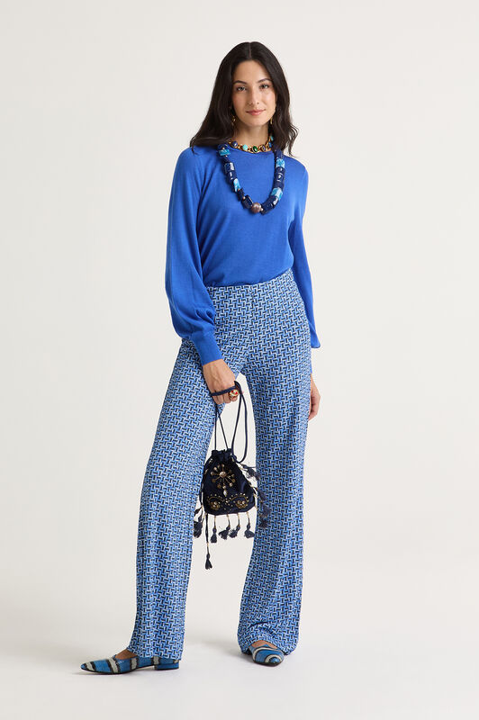 Maliparmi STONES JERSEY HOSE Blau JH400970656