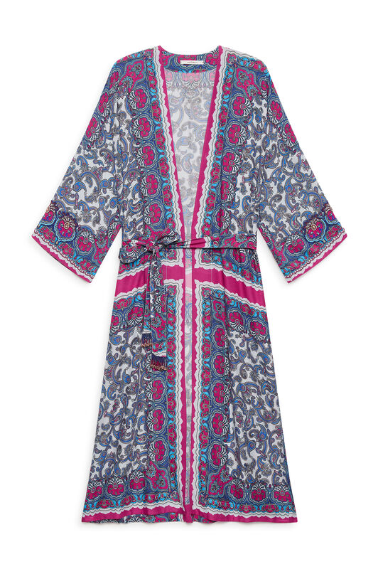 Malìparmi SUNSET PAISLEY DRESS Light Blue JF670050662