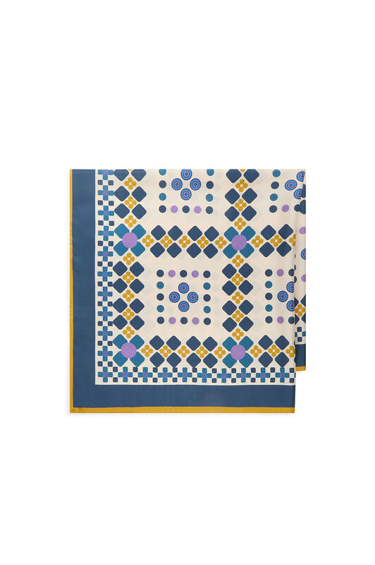 Maliparmi COLLECTION PRINTS FOULARD Blau IR002130126 Maliparmi COLLECTION PRINTS FOULARD Blau IR002130126