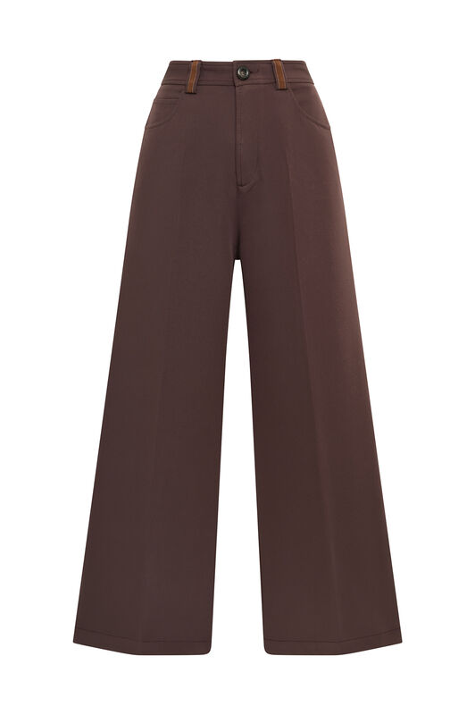 Maliparmi SLEEK MATTE PANTALON Marron Froid JH804050689