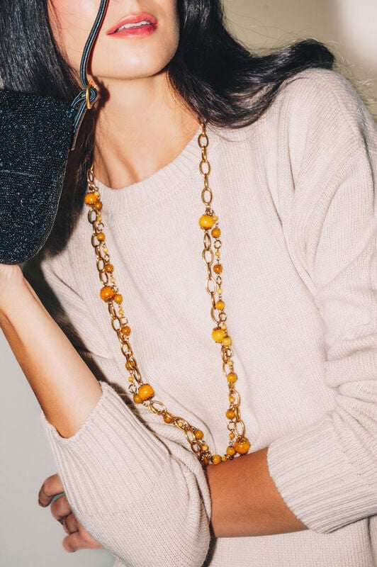 Maliparmi CASHMERE MERINOS KNITWEAR Warm Beige JQ511474315