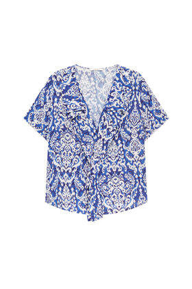 Malìparmi DREAMSCAPE IKAT TOP Blue JP556750671